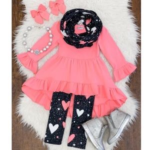 🎉🎉HP🎉🎉Boutique ruffle matching set 3XL